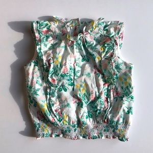 Janie & Jack Toddler Girls Sleeveless smocked top